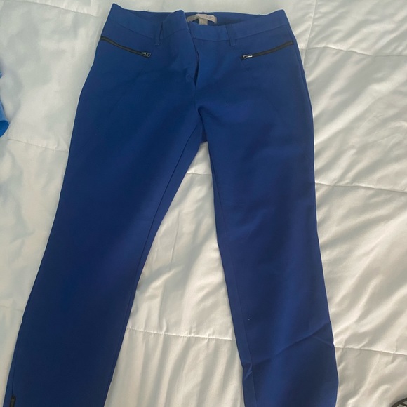 Blue tailored  pants - Picture 1 of 6